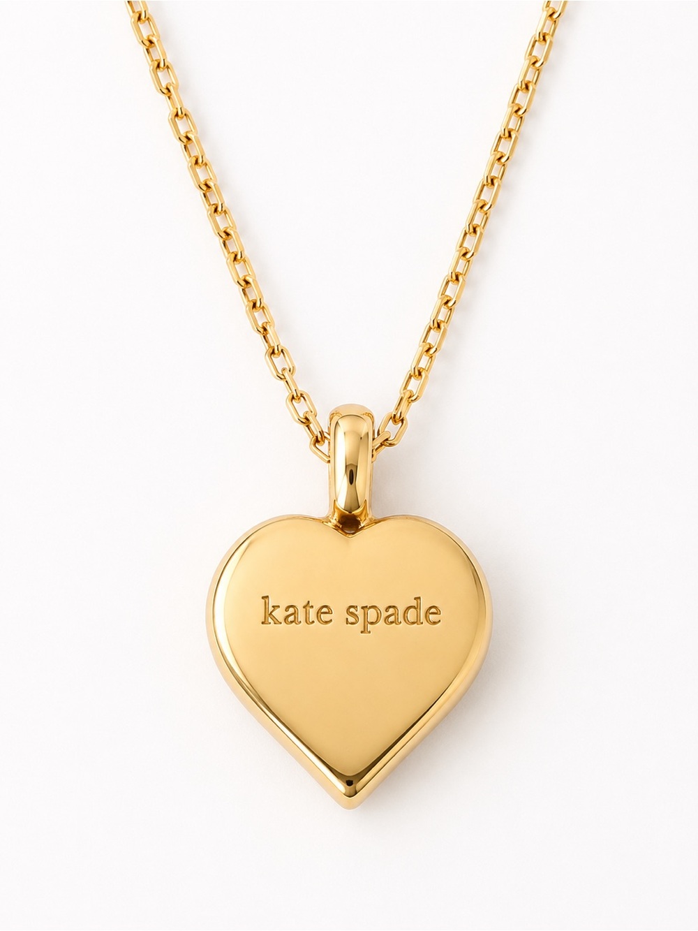 Kate Spade Take Heart Pendant Necklace Multicolor Crystal Heart KG090 NWT - Picture 5 of 7